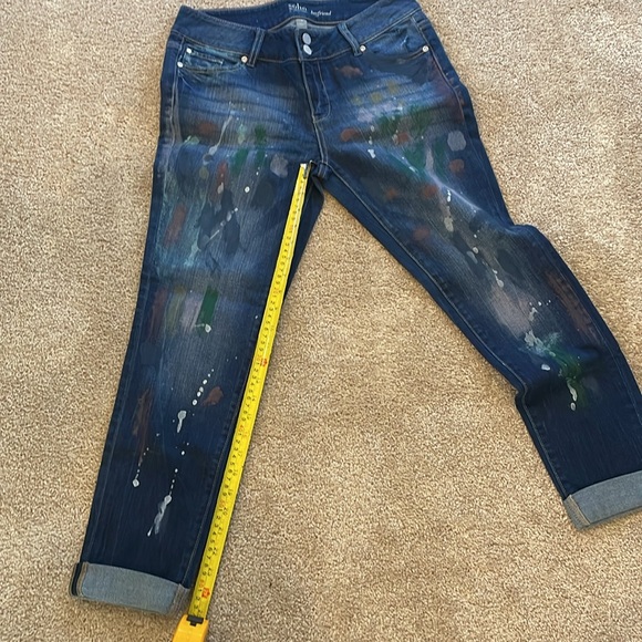 Paint Splattered NY&CO Jeans - Picture 6 of 10